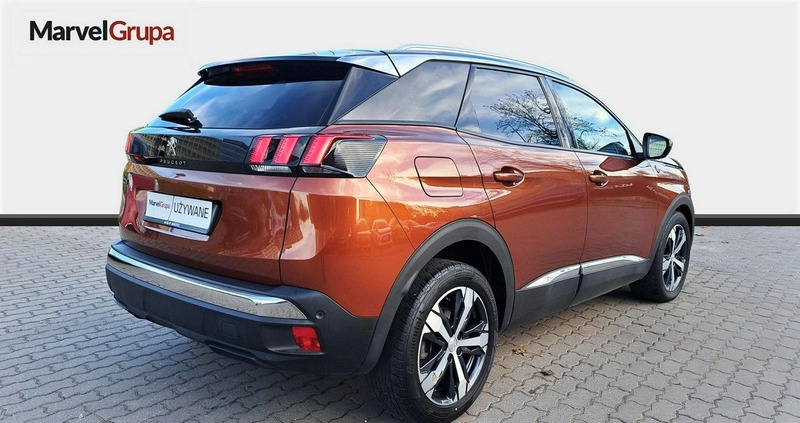 Peugeot 3008 cena 94800 przebieg: 85131, rok produkcji 2018 z Trzcianka małe 704